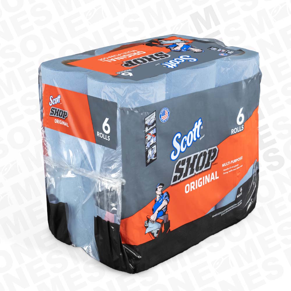 [SCT1543] 1543 Scott Shop Towels (Azul) Por Paquete 6 pza
