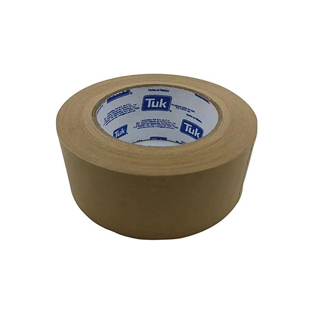 [TUKKRAFT48] CINTA ADHESIVA PARA EMPAQUE TUK 175 KRAFT FLATBACK 48mm X 50 m