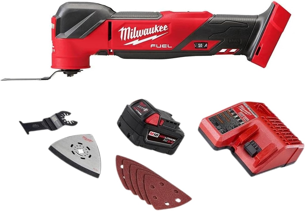 [2836-21] Milwaukee Electric - M18 Fuel Multiherramienta Oscilante (Kit) 2836-21